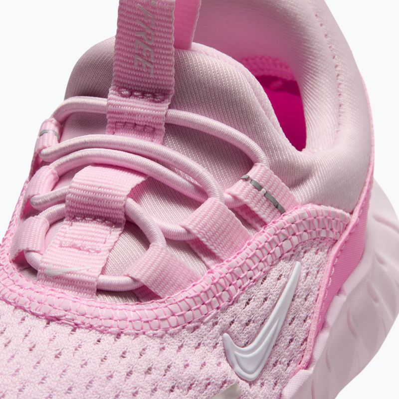 Children's shoes Nike Free Ride pink rise/playful pink/white 5
