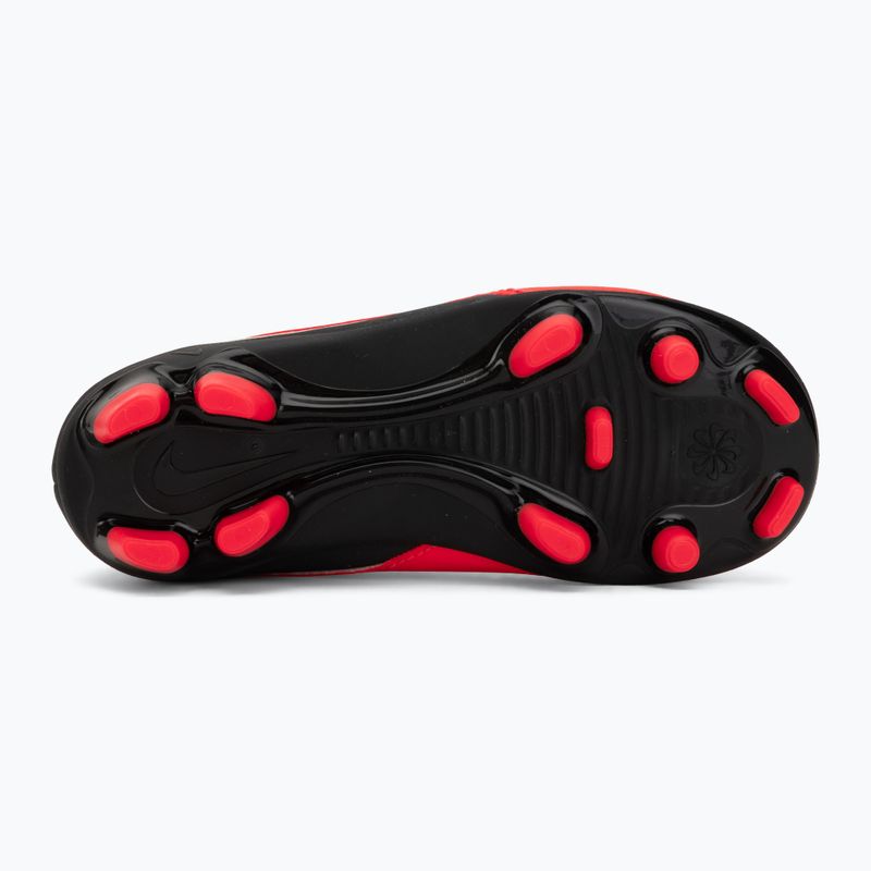 Children's football boots Nike Jr. Phantom 6 Low Club bright crimson/bright crimson/black 4