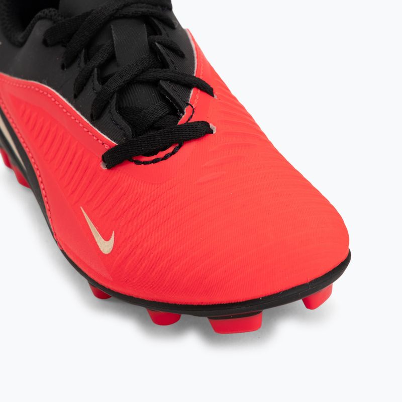 Children's football boots Nike Jr. Phantom 6 Low Club bright crimson/bright crimson/black 7
