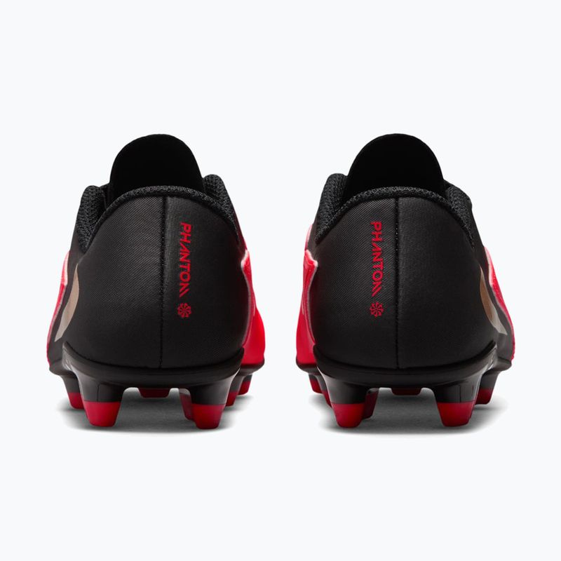 Children's football boots Nike Jr. Phantom 6 Low Club bright crimson/bright crimson/black 2