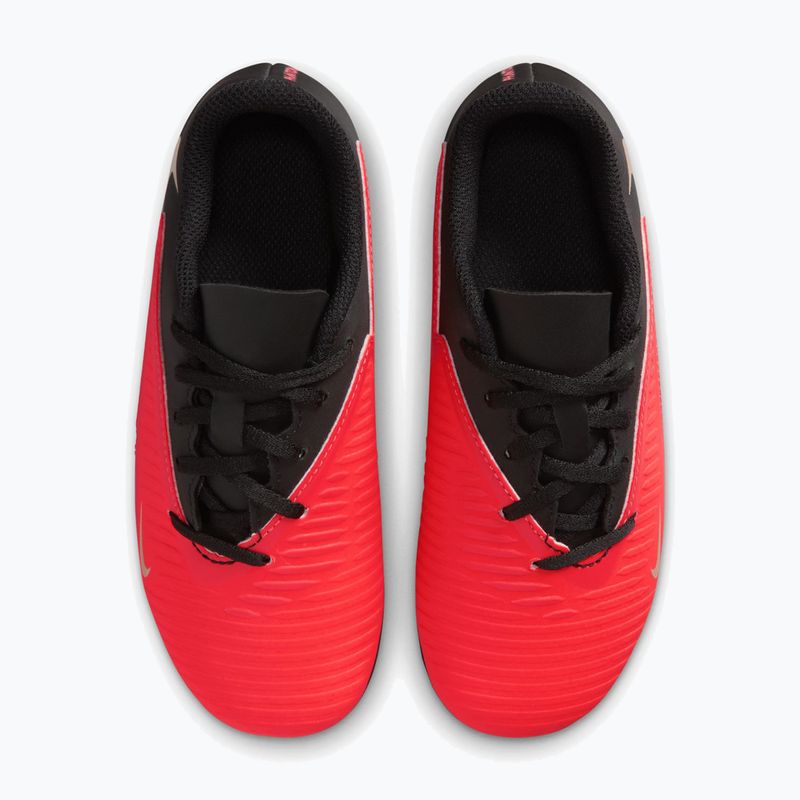 Children's football boots Nike Jr. Phantom 6 Low Club bright crimson/bright crimson/black 3