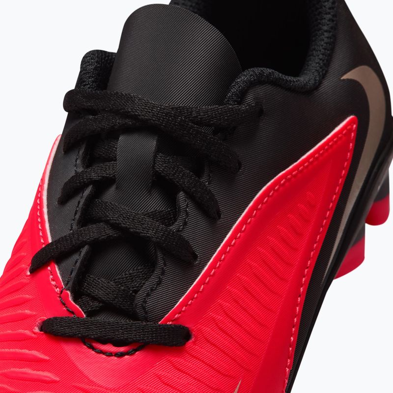 Children's football boots Nike Jr. Phantom 6 Low Club bright crimson/bright crimson/black 5