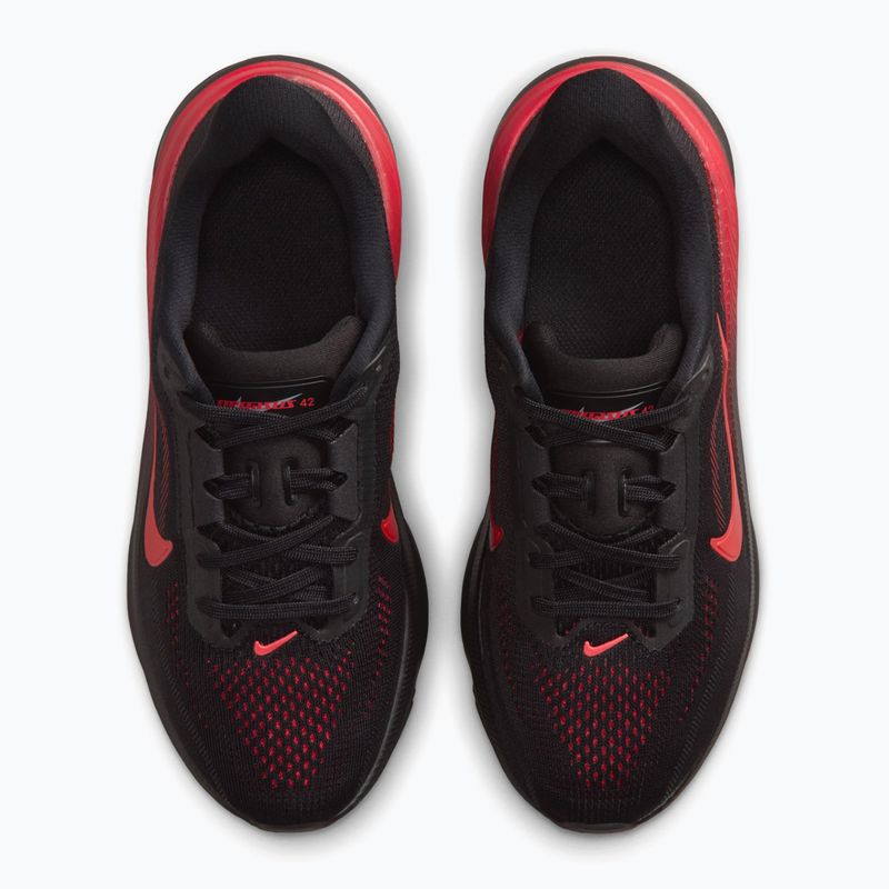 Children's running shoes Nike Pegasus 42 black/university red/bright crimson 4
