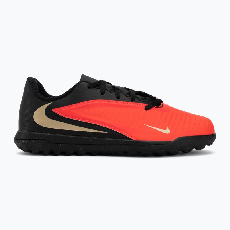 Children's football boots Nike Jr. Phantom 6 Low Club Bright Crimson/Bright Crimson/Black 2