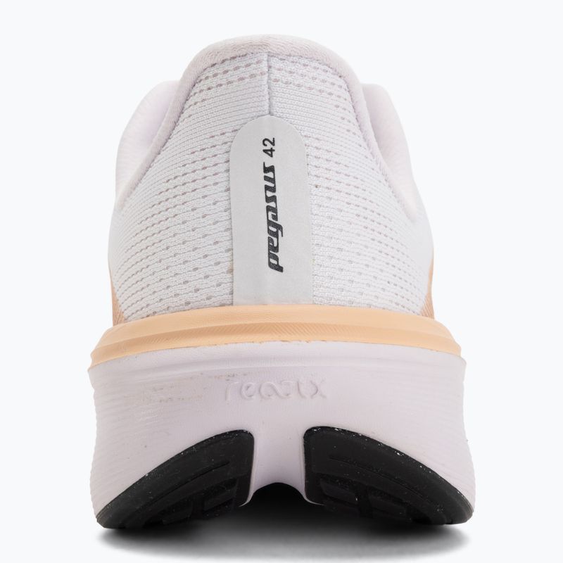 Nike Pegasus 42 running shoes white/bleached lilac/sunset haze/black 6