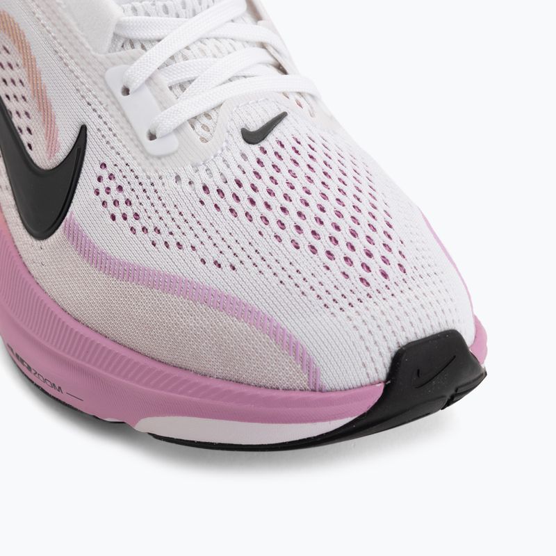 Nike Pegasus 42 running shoes white/bleached lilac/sunset haze/black 7