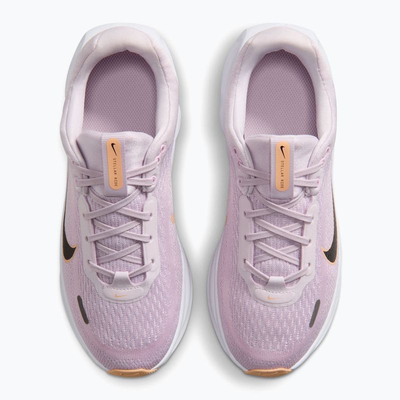 Children's running shoes Nike Stellar Ride bleached lilac/pink foam/black 4
