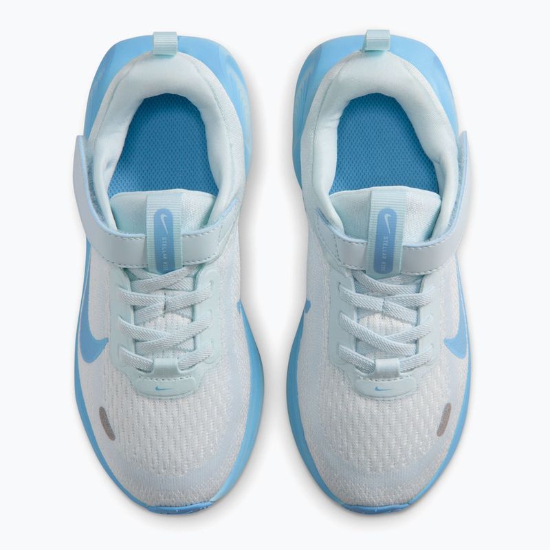 Children's shoes Nike Stellar Ride summit white/glacier blue/football blue 4