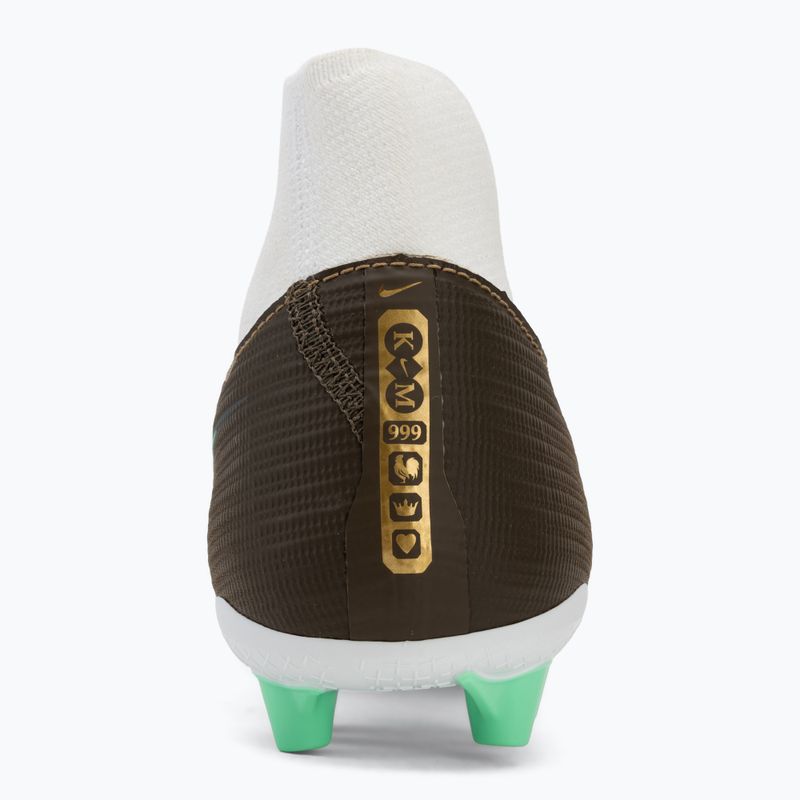 Men's football boots Nike Mercurial Superfly 11 Academy "Kylian Mbappé" metallic gold/green glow 6