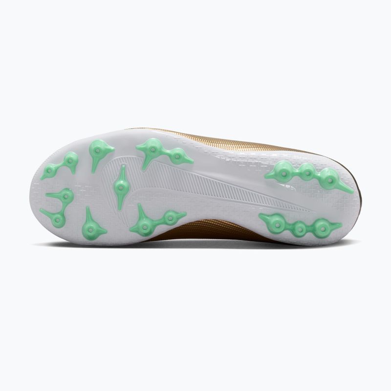 Children's football boots Nike Jr. Mercurial Superfly 11 Academy "Kylian Mbappé" metallic gold/green glow 3