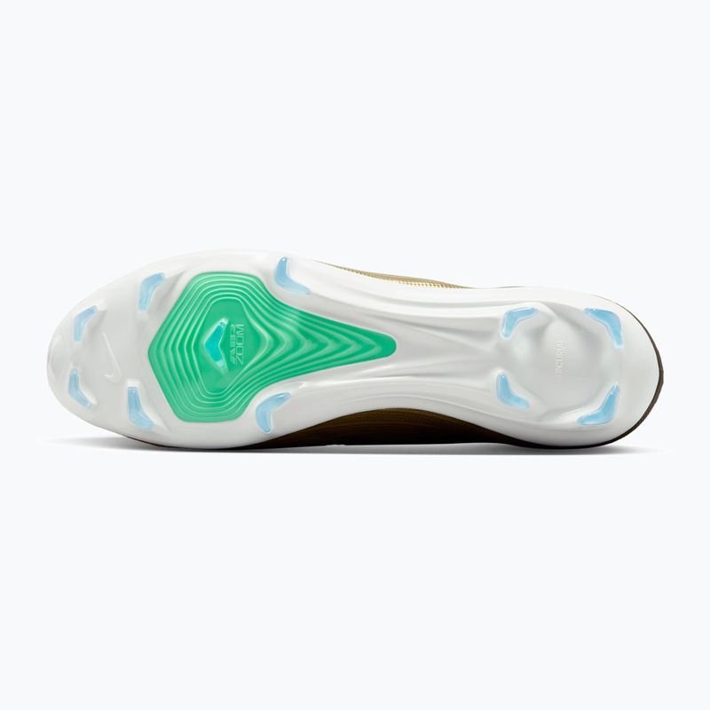 Men's football boots Nike Mercurial Superfly 11 Pro "Kylian Mbappé" metallic gold/green glow 3