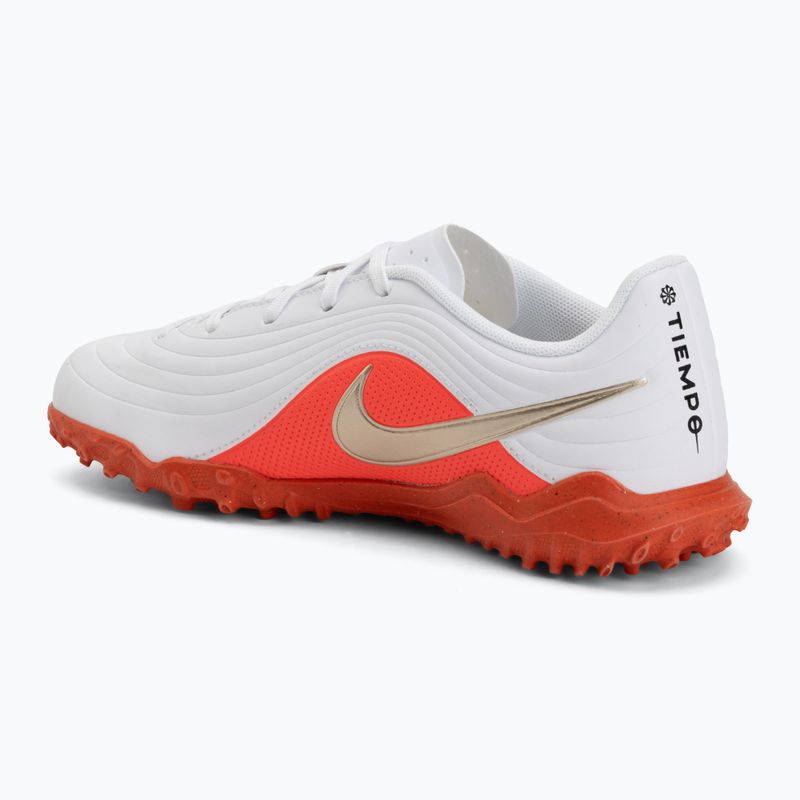 Children's football boots Nike Jr. Tiempo Maestro Club White/Bright Crimson/Blur 3