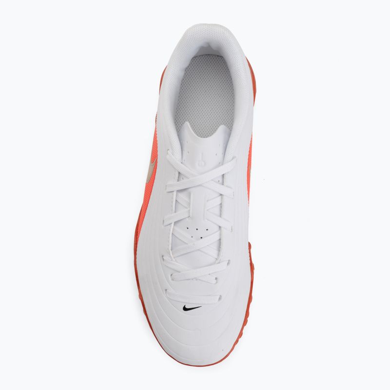 Children's football boots Nike Jr. Tiempo Maestro Club White/Bright Crimson/Blur 5