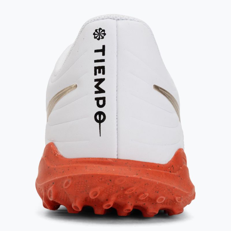 Children's football boots Nike Jr. Tiempo Maestro Club White/Bright Crimson/Blur 6
