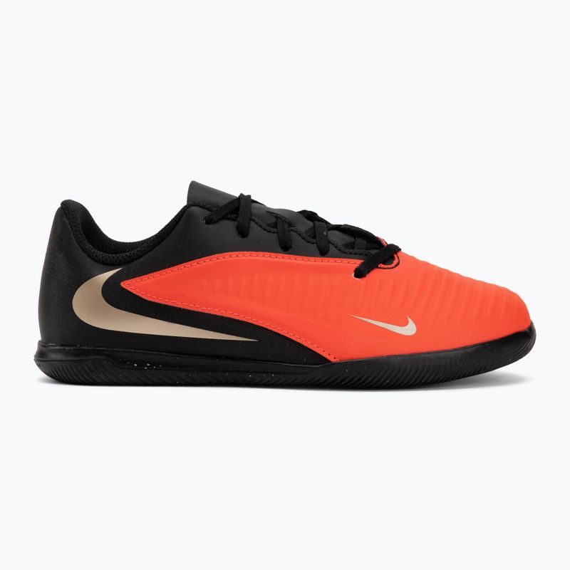 Children's football boots Nike Jr. Phantom 6 Low Club Bright Crimson/Bright Crimson/Black 2