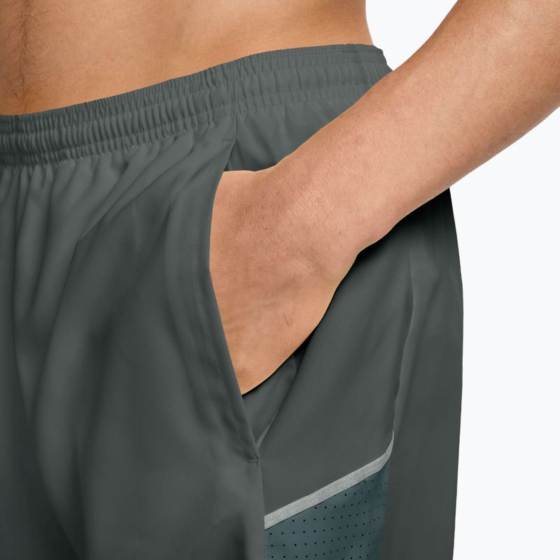 Men's shorts Nike Miler Dri-Fit Brief Lined 5" camo green/mineral slate 4