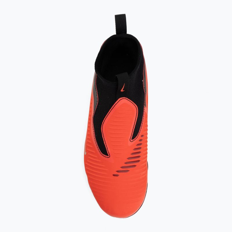 Children's football boots Nike Jr. Phantom 6 High Academy Bright Crimson/Bright Crimson/Black 5