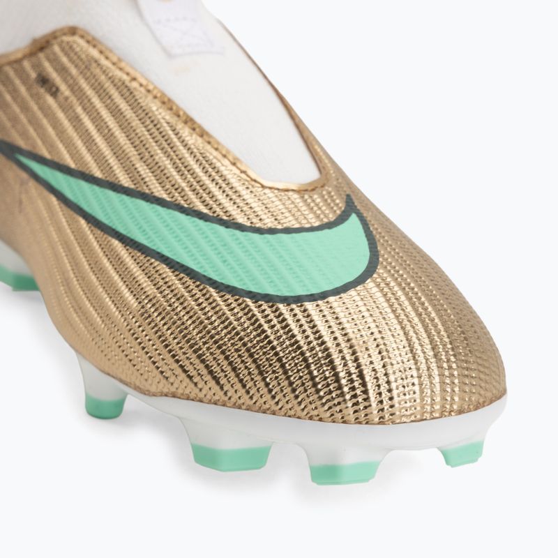 Children's football boots Nike Jr. Mercurial Superfly 11 Academy "Kylian Mbappé" metallic gold/green glow 7