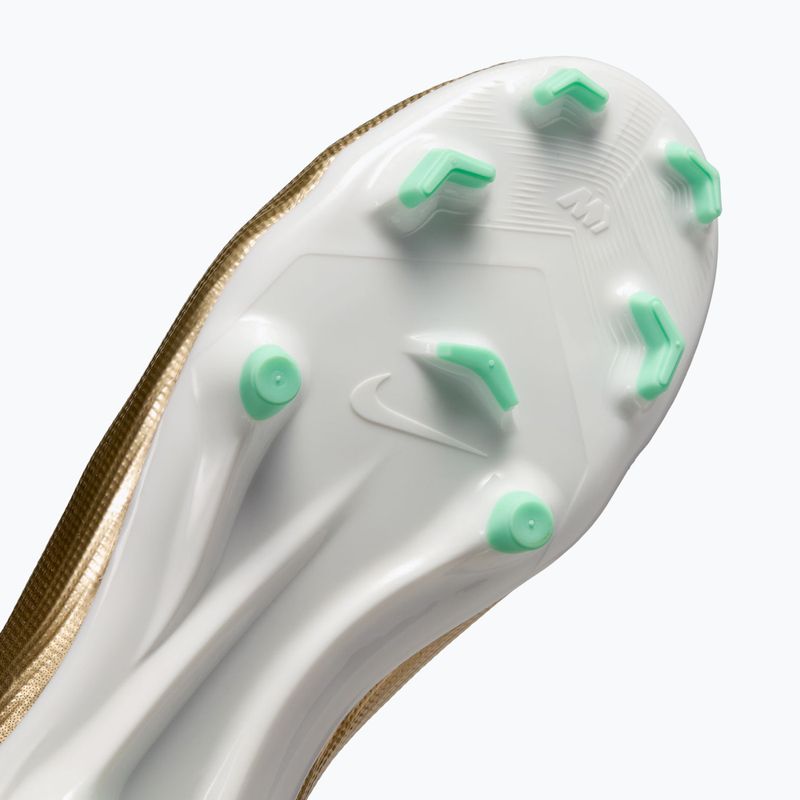 Children's football boots Nike Jr. Mercurial Superfly 11 Academy "Kylian Mbappé" metallic gold/green glow 5