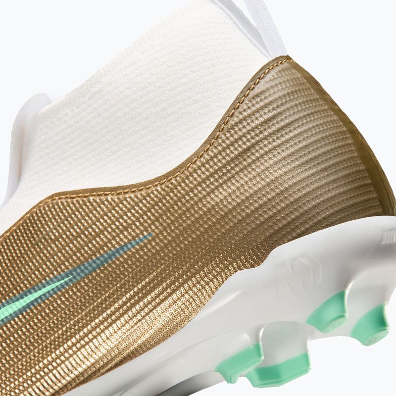 Children's football boots Nike Jr. Mercurial Superfly 11 Academy "Kylian Mbappé" metallic gold/green glow 7