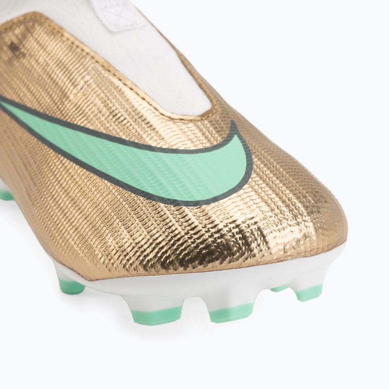 Children's football boots Nike Jr. Mercurial Superfly 11 Academy "Kylian Mbappé" metallic gold/green glow 7