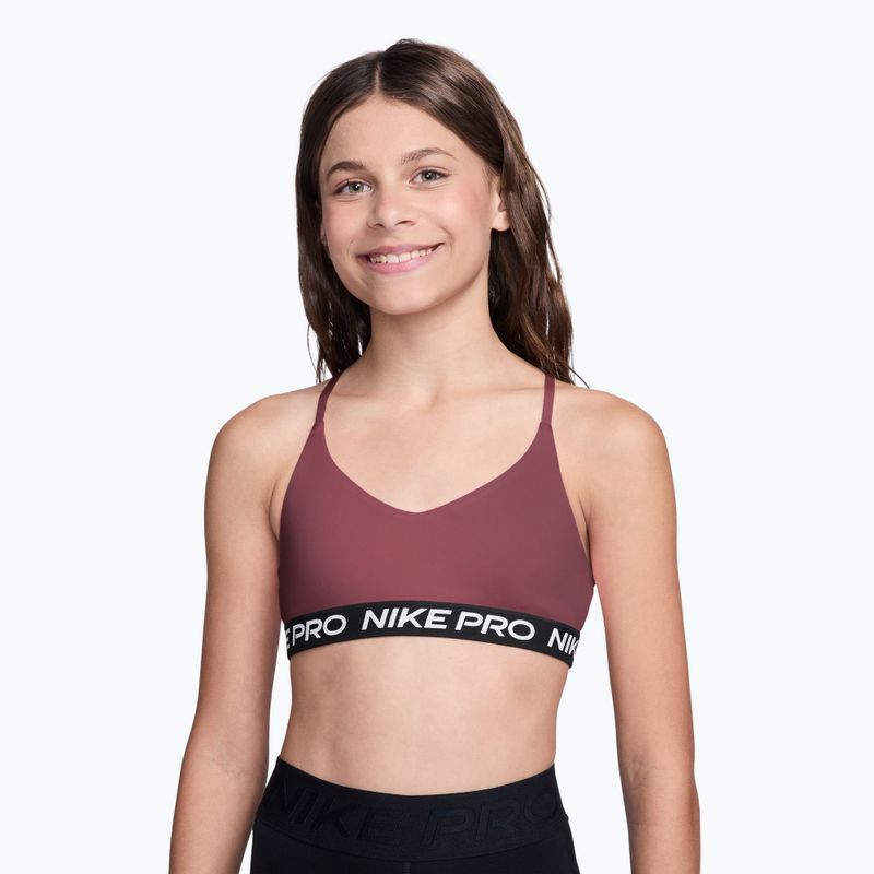 Girl's bra Nike Pro Pink Smoke