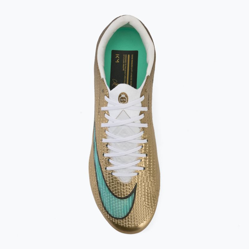 Men's football boots Nike Mercurial Superfly 11 Elite "Kylian Mbappé" metallic gold/green glow 5