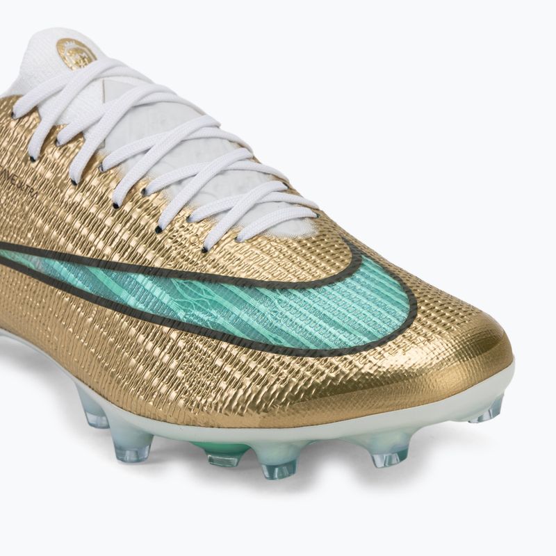 Men's football boots Nike Mercurial Superfly 11 Elite "Kylian Mbappé" metallic gold/green glow 7