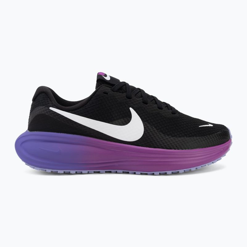 Women's running shoes Nike Revolution 8 black/vivid purple/persian violet/white 2