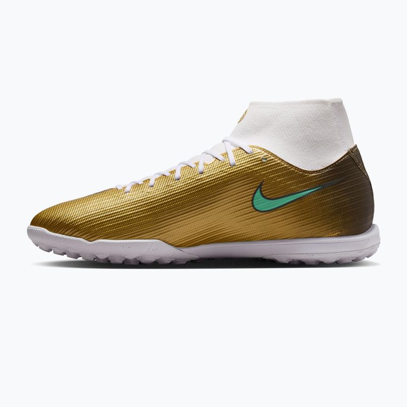 Men's football boots Nike Mercurial Superfly 11 Academy "Kylian Mbappé" metallic gold/green glow 2