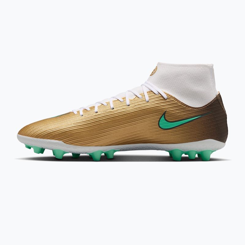 Men's football boots Nike Mercurial Superfly 11 Academy "Kylian Mbappé" metallic gold/green glow 2