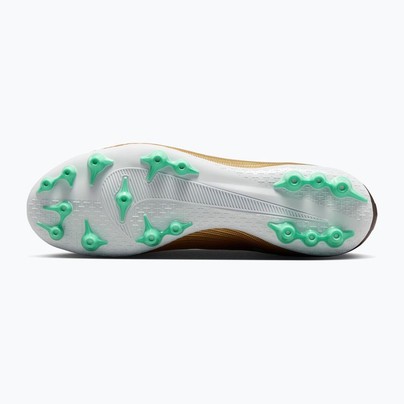 Men's football boots Nike Mercurial Superfly 11 Academy "Kylian Mbappé" metallic gold/green glow 3