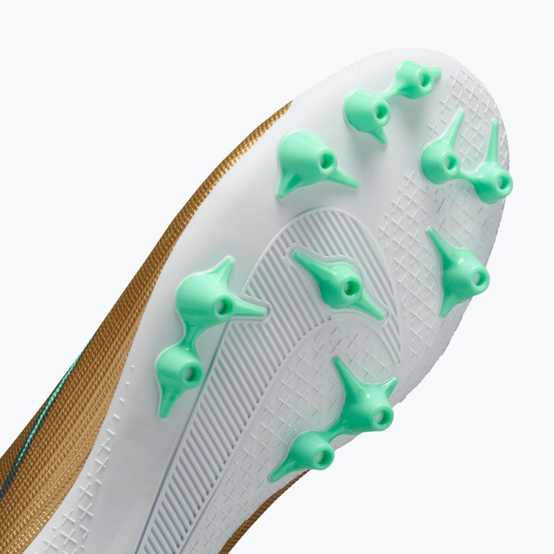 Men's football boots Nike Mercurial Superfly 11 Academy "Kylian Mbappé" metallic gold/green glow 5