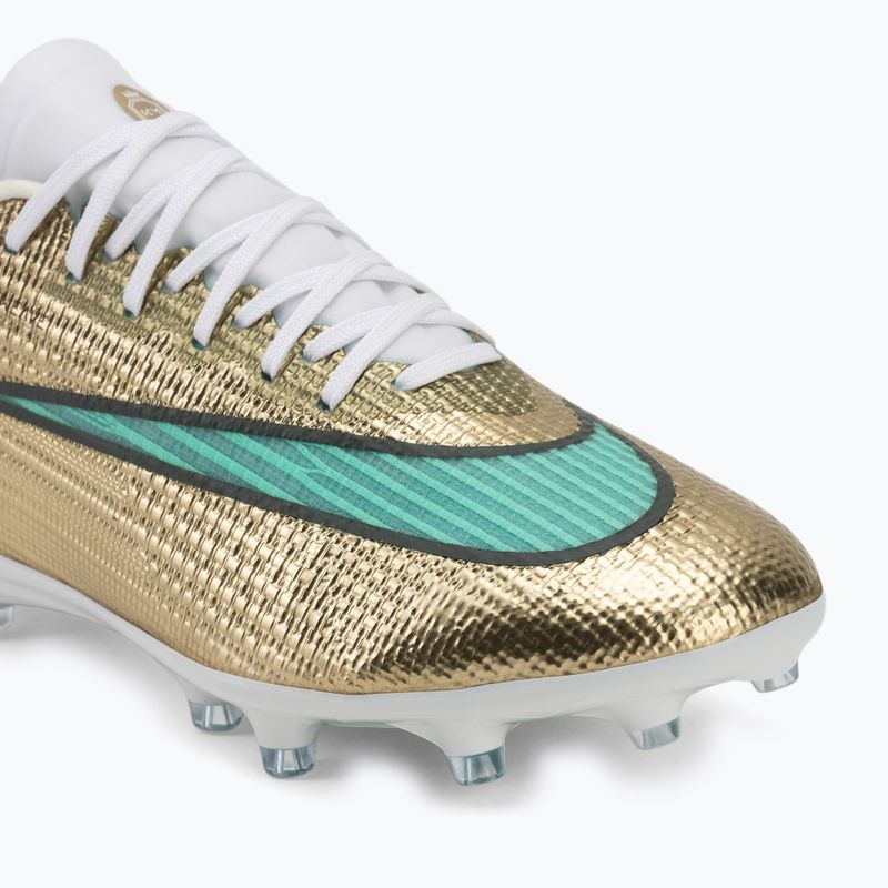 Men's football boots Nike Mercurial Superfly 11 Pro "Kylian Mbappé" metallic gold/green glow 7