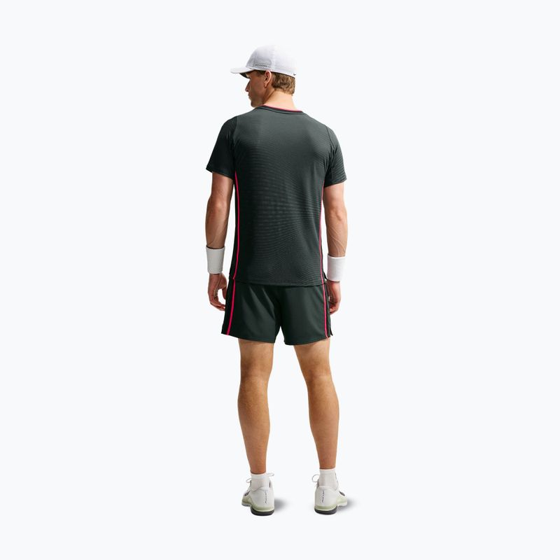 Polo shirt Nike Court Slam Aero-Fit Black Spruce/White 3