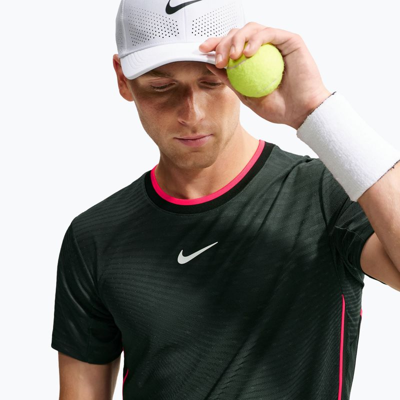 Polo shirt Nike Court Slam Aero-Fit Black Spruce/White 6