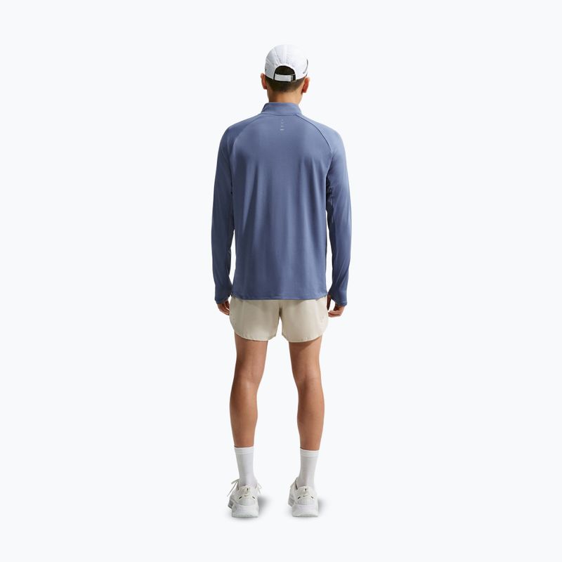 Men's running sweatshirt Nike Stride 1/4 Zip Dri-Fit diffused blue 3