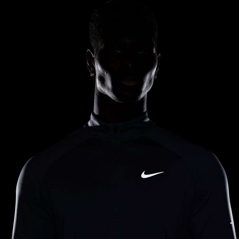 Men's running sweatshirt Nike Stride 1/4 Zip Dri-Fit diffused blue 7