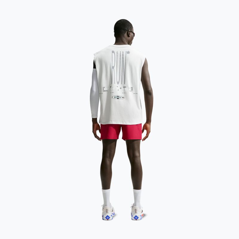 Men's running shorts Nike Miler tough red/sport red 3