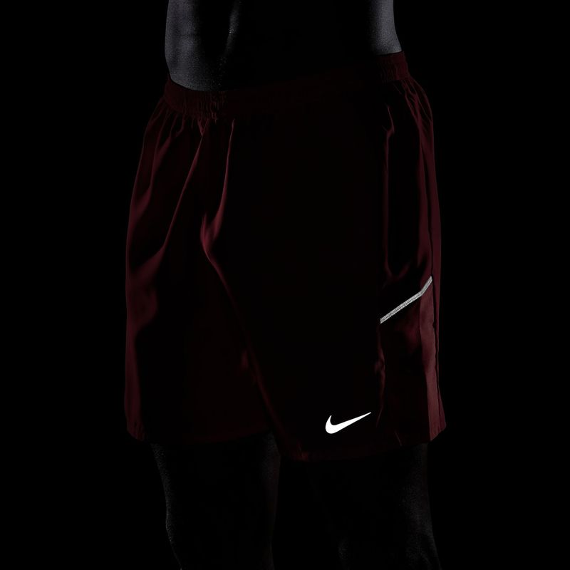 Men's running shorts Nike Miler tough red/sport red 6