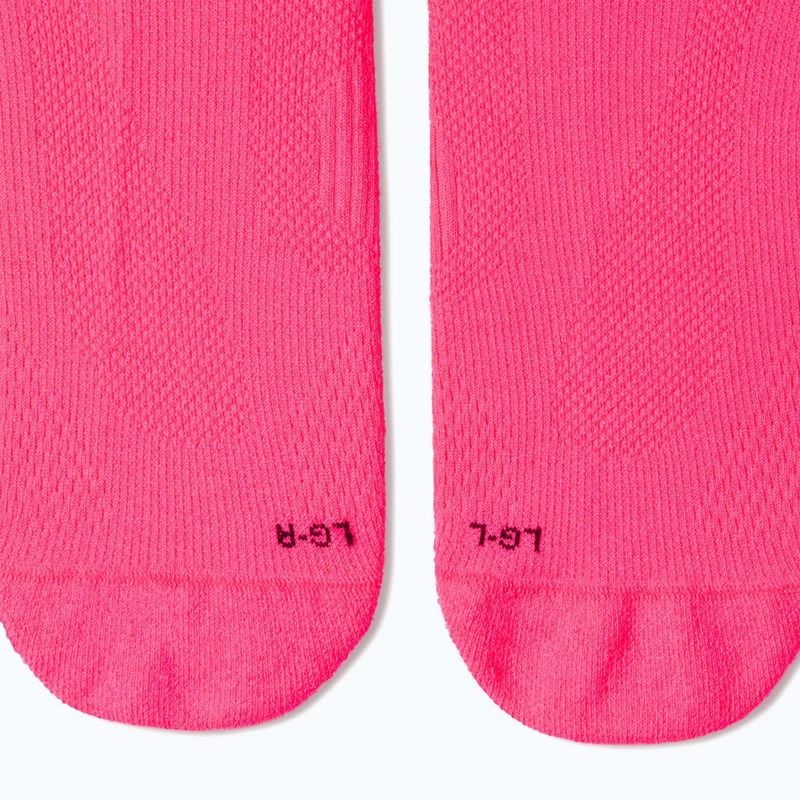 Socks Nike Run Lightweight Micro Crew Hyper Pink/Black 3