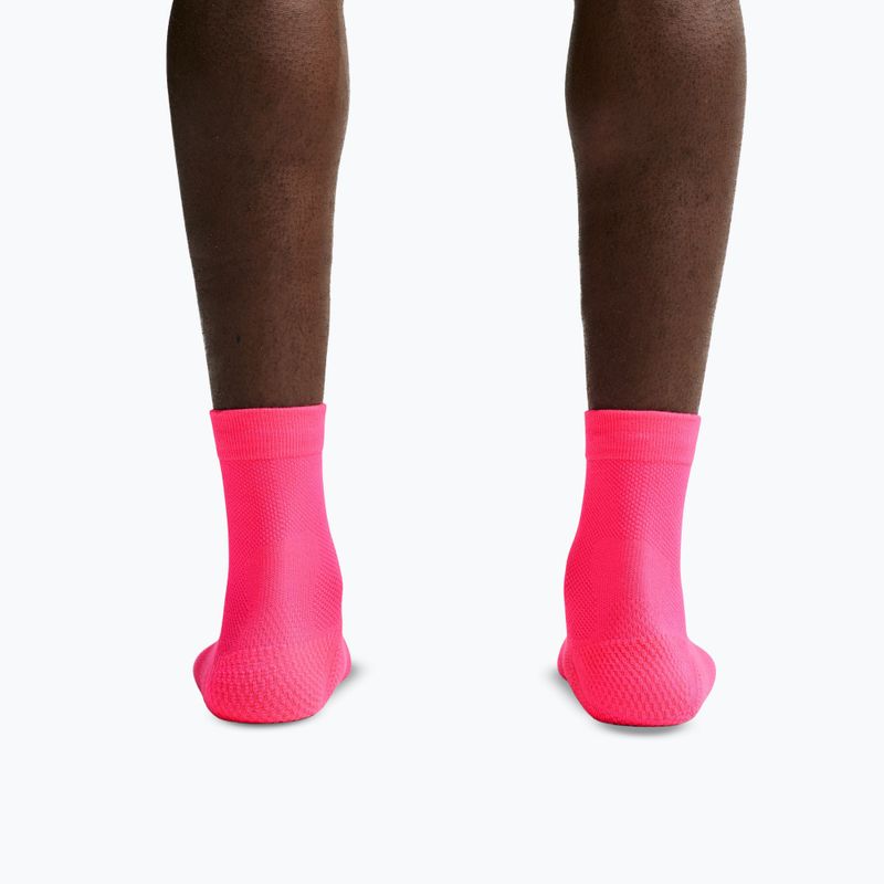 Socks Nike Run Lightweight Micro Crew Hyper Pink/Black 5