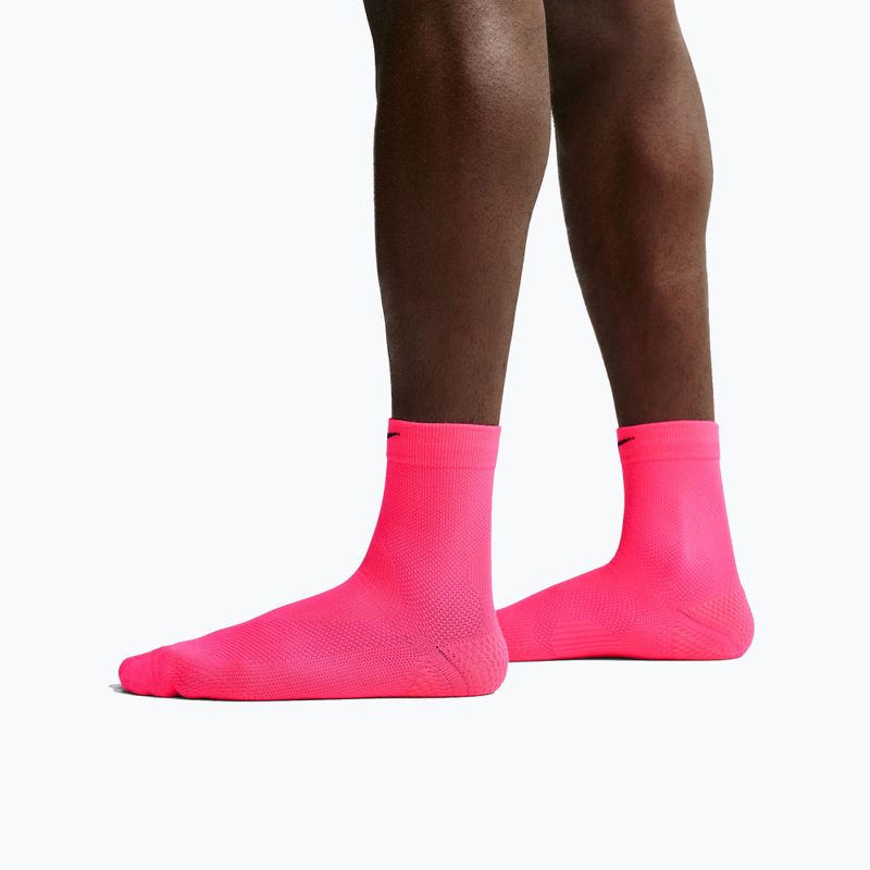 Socks Nike Run Lightweight Micro Crew Hyper Pink/Black 6
