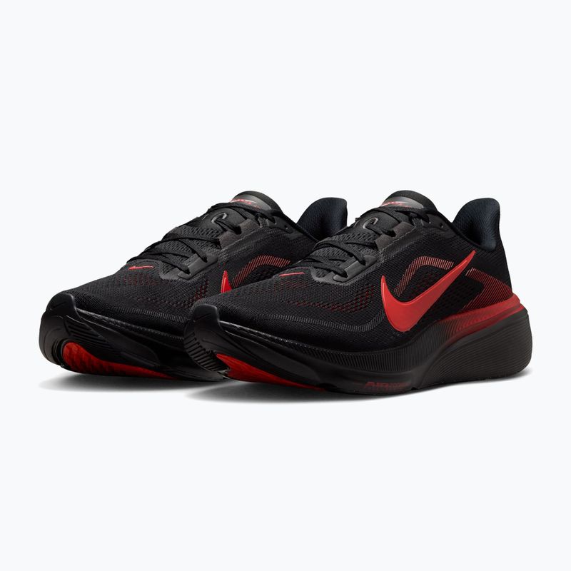 Men's running shoes Nike Pegasus 42 black/university red/bright crimson 3