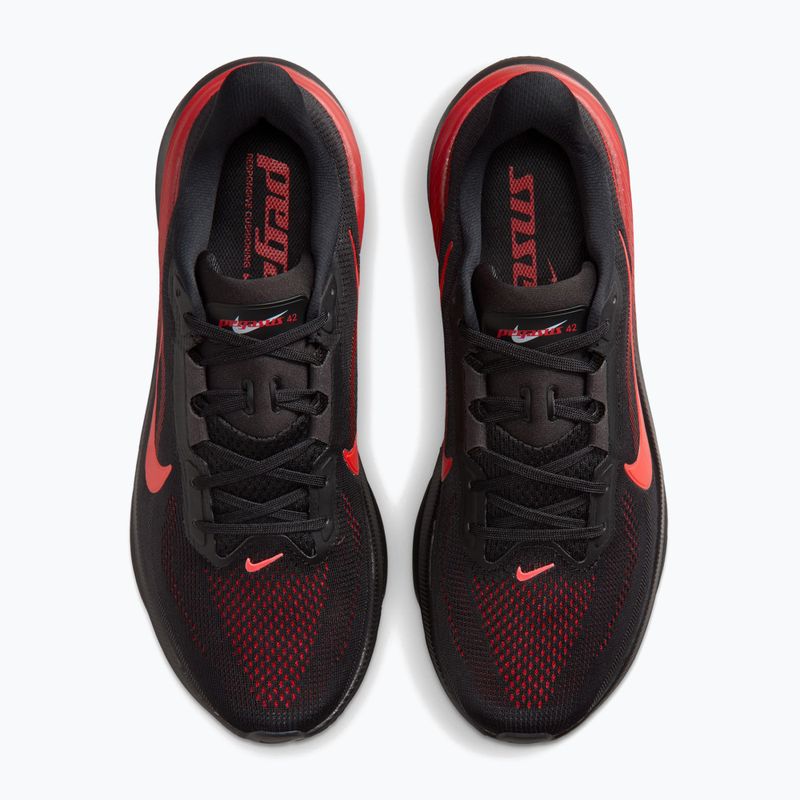 Men's running shoes Nike Pegasus 42 black/university red/bright crimson 5