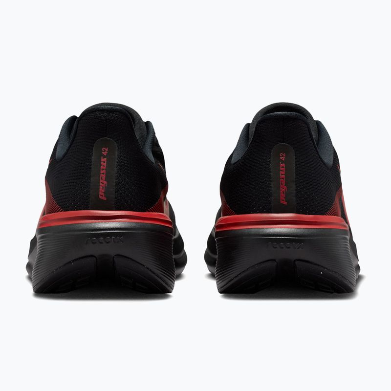 Men's running shoes Nike Pegasus 42 black/university red/bright crimson 6