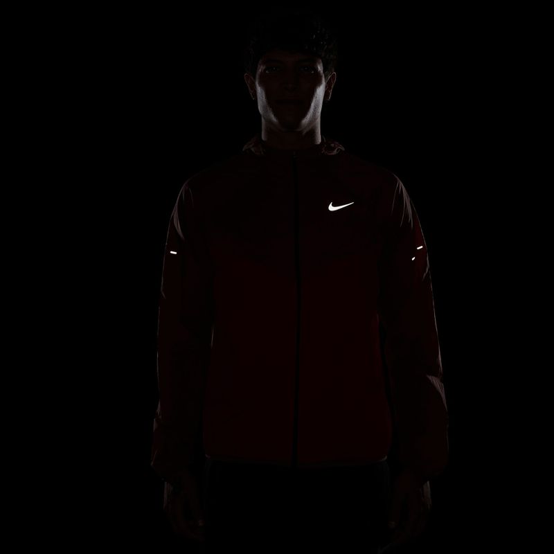 Men's running jacket Nike Stride mystic dates/tough red 4