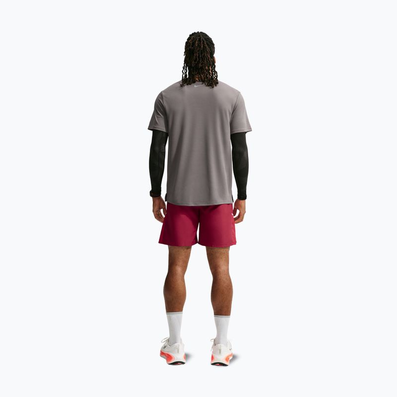 Men's running shorts Nike Miler tough red/sport red 3