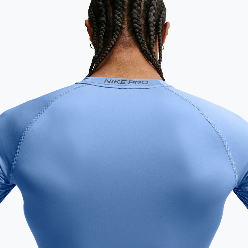 Men's training longsleeve Nike Pro indigo storm/black 4