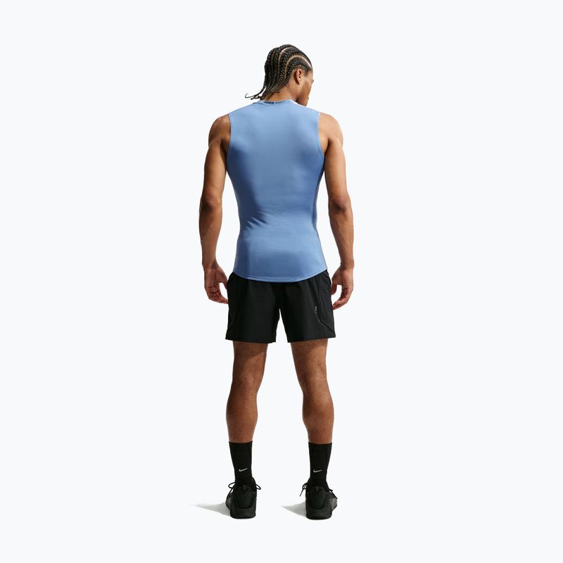 Men's training shirt Nike Pro indigo storm/black 2